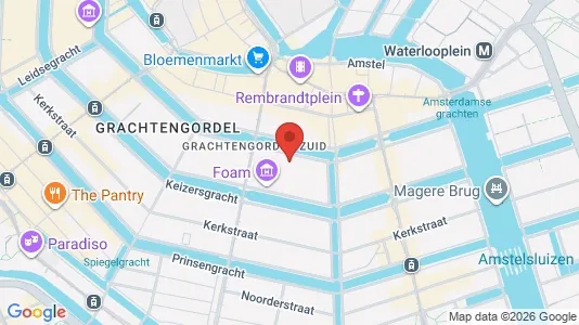 Kantorruimte te huur i Amsterdam Centrum - kort over placeringen