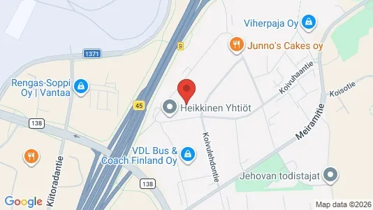 Office spaces for rent i Vantaa - Photo from Google Street View