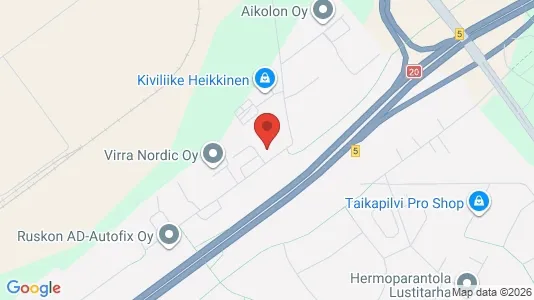 Nieruchomości komercyjne Do wynajęcia i Oulu - kort over placeringen