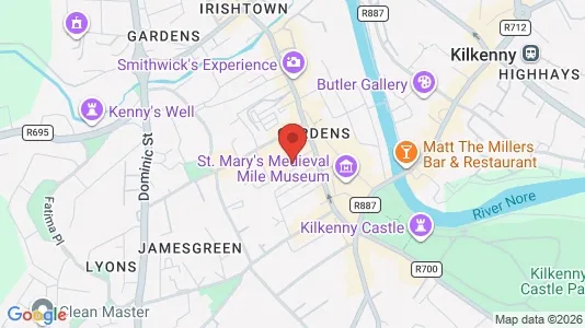 Lokale biurowe Do wynajęcia i Kilkenny - kort over placeringen