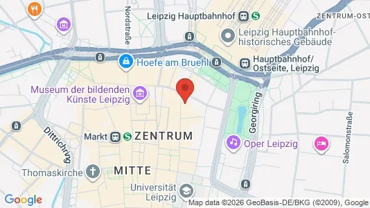 Büros zur Miete i Leipzig – Foto von Google Street View