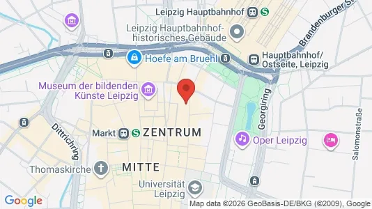 Kontorlokaler til leje i Leipzig - Foto fra Google Street View