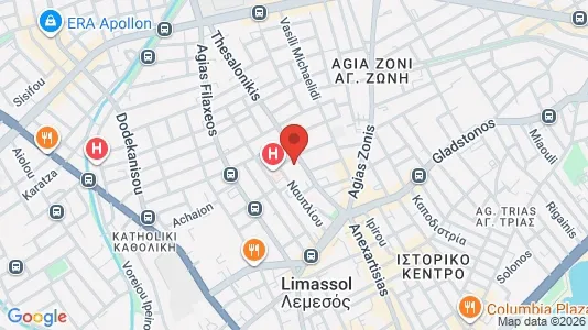 Lokale biurowe Do wynajęcia i Limassol - kort over placeringen