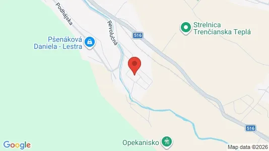 Gewerbeflächen zur Miete i Trenčín – Foto von Google Street View