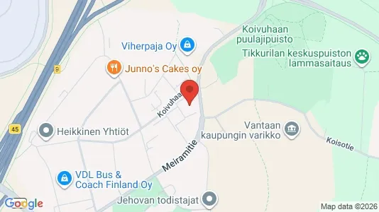 Lagerlokaler til leje i Vantaa - Foto fra Google Street View