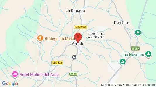 Commercial properties for sale i Arriate - kort over placeringen
