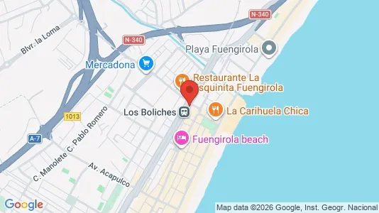 Nieruchomości komercyjne Na sprzedaż i Fuengirola - kort over placeringen