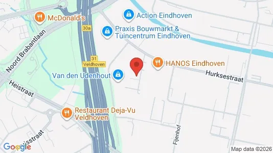 Kontorlokaler til leje i Eindhoven - Foto fra Google Street View