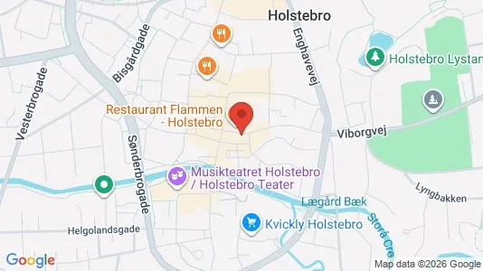 Lokale biurowe Do wynajęcia i Holstebro - kort over placeringen
