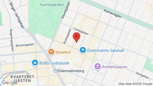 Office spaces for rent i Östermalm - Photo from Google Street View