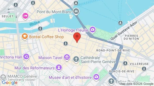 Espacios de oficina En alquiler i Geneva Cité - kort over placeringen