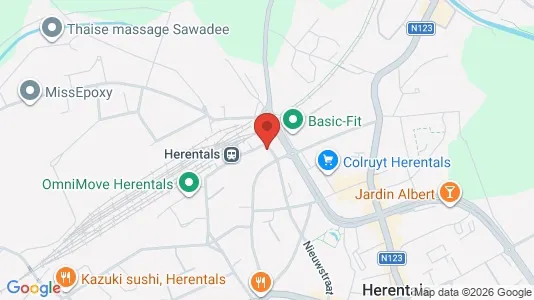 Nieruchomości komercyjne Na sprzedaż i Herentals - kort over placeringen