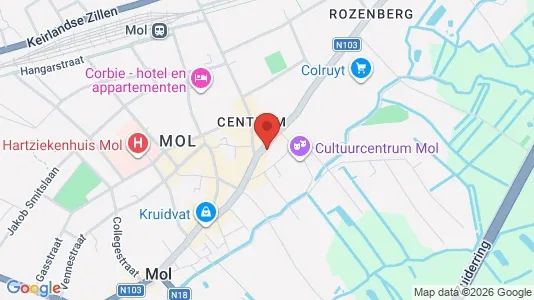 Nieruchomości komercyjne Na sprzedaż i Mol - kort over placeringen