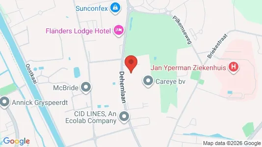 Lokaler til salg i Ieper - Foto fra Google Street View
