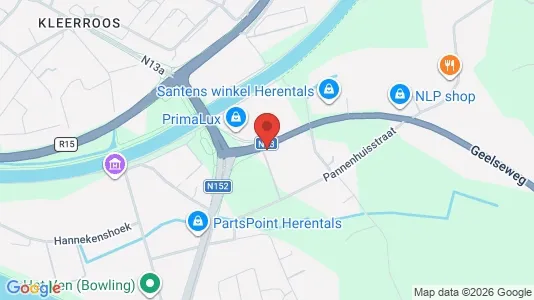 Nieruchomości komercyjne Na sprzedaż i Herentals - kort over placeringen