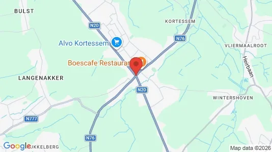 Tiendas En venta i Kortessem - kort over placeringen
