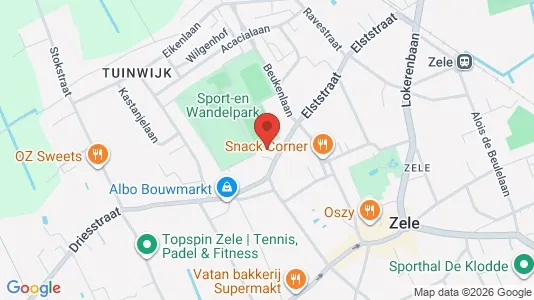 Lokaler til salg i Zele - Foto fra Google Street View