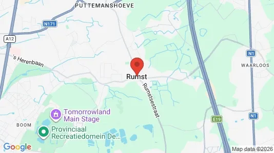 Sklepy Na sprzedaż i Rumst - kort over placeringen