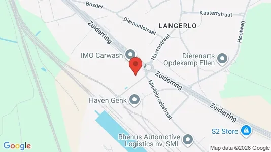 Liikekiinteistöt Vuokrattavana i Genk - Kuva Google Street Viewstä