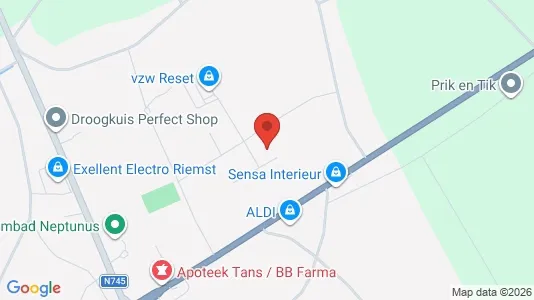 Propiedades comerciales En venta i Riemst - kort over placeringen