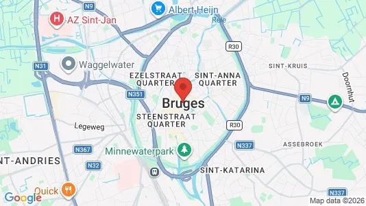 Tiendas En alquiler i Brugge - Foto de Google Street View