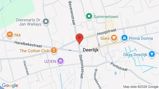 Commercial properties for rent i Deerlijk - kort over placeringen