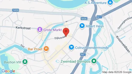 Office spaces for sale i Dendermonde - Photo from Google Street View