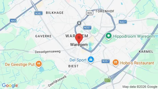 Shops for sale i Waregem - Photo from Google Street View