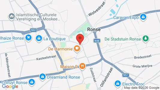 Commercial properties for sale i Ronse - Photo from Google Street View