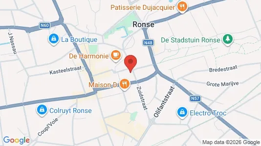 Commercial properties for sale i Ronse - Photo from Google Street View