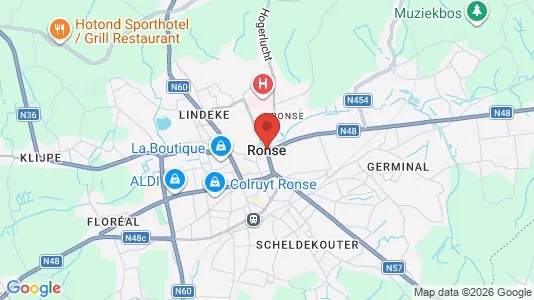 Lokaler til salgs i Ronse – Bilde fra Google Street View
