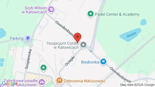 Lokale biurowe Do wynajęcia i Katowice - kort over placeringen