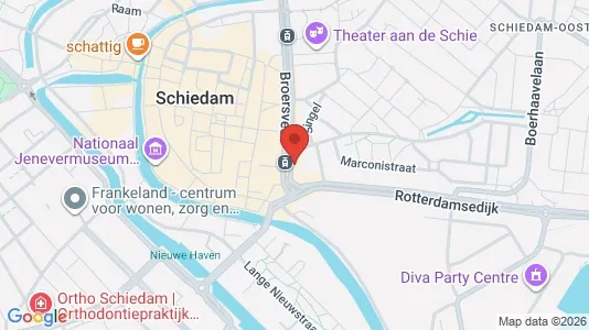 Kontorlokaler til leje i Schiedam - Foto fra Google Street View