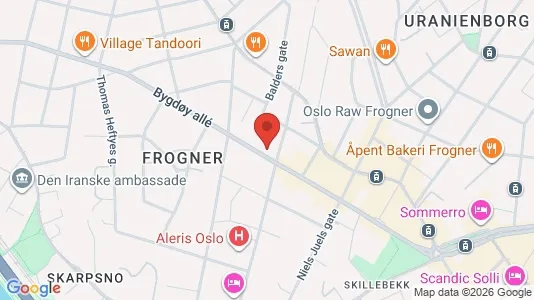 Kantorruimte te huur i Oslo Frogner - Foto uit Google Street View