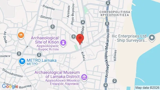 Nieruchomości komercyjne Na sprzedaż i Larnaca - kort over placeringen