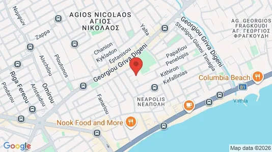 Office spaces for sale i Limassol - kort over placeringen