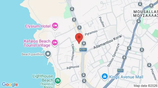 Nieruchomości komercyjne Na sprzedaż i Paphos - kort over placeringen