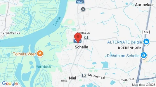 Büros zur Miete i Schelle – Foto von Google Street View