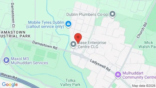 Office spaces for rent i Dublin 15 - kort over placeringen