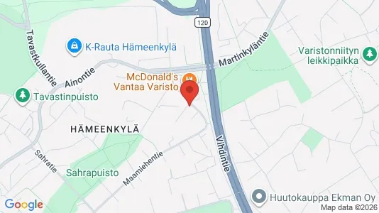 Nieruchomości komercyjne Na sprzedaż i Vantaa - kort over placeringen