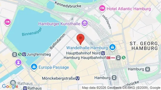 Kontorlokaler til leje i Hamborg Mitte - Foto fra Google Street View