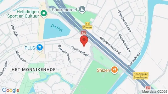 Office spaces for rent i Vianen - kort over placeringen
