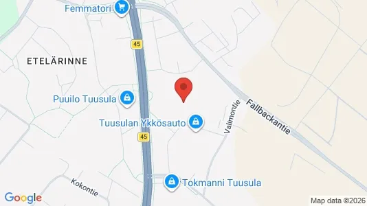 Gewerbeflächen zur Miete i Tuusula – Foto von Google Street View