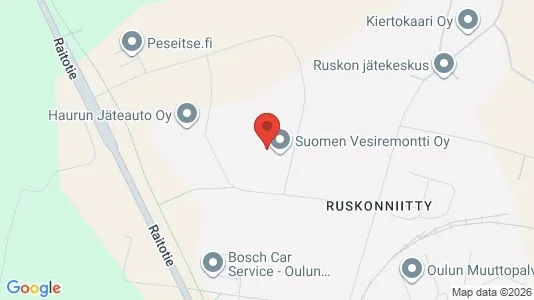 Gewerbeflächen zur Miete i Oulu – Foto von Google Street View