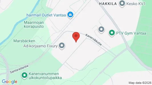 Lagerlokaler til leje i Vantaa - Foto fra Google Street View