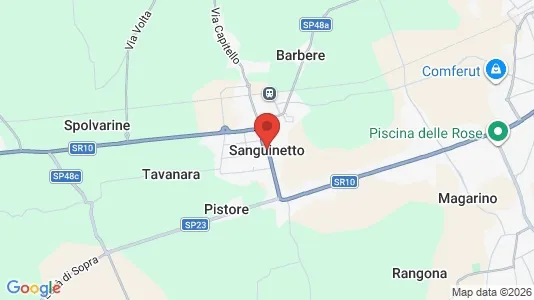 Nieruchomości komercyjne Do wynajęcia i Sanguinetto - kort over placeringen