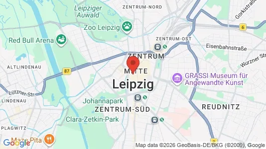 Commercial properties for rent i Leipzig - Photo from Google Street View