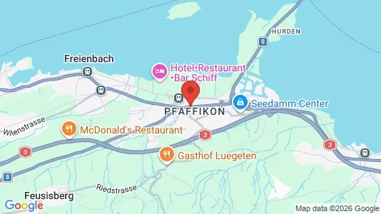 Værkstedslokaler til leje i Pfäffikon - Foto fra Google Street View