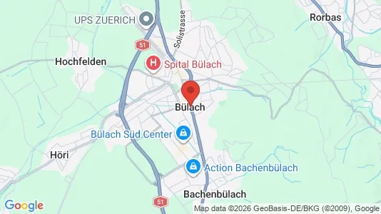 Industrial properties for rent i Bülach - Photo from Google Street View