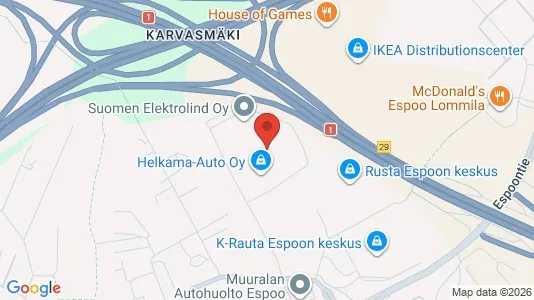 Gewerbeflächen zur Miete i Espoo – Foto von Google Street View